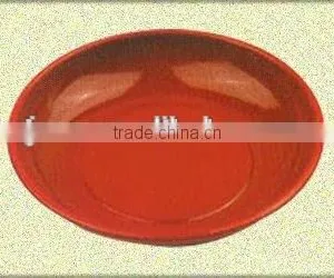 Red Color Round Carbon Steel Auto Repair Tools Magnetic Tray thumbnail-1