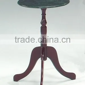 Antique Marble Top Coffee Table Made in Taiwan thumbnail-1