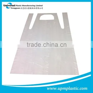 Disposable Household Individually Wrapped White Poly Aprons thumbnail-1