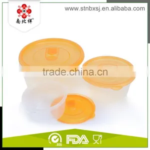 Plastic Round Keeping Fresh Box for Food thumbnail-1