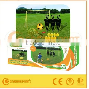 SOCCER GOAL SET Soccer Training Materials Soccer Training Equipment thumbnail-1