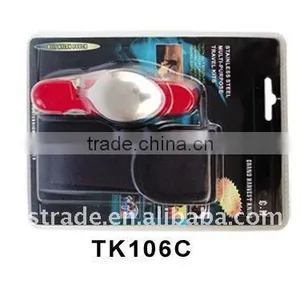 2014 Multi Pocket Stainless Steel Barbecue Tool Set Outdoor Tableware (TK106C) thumbnail-1