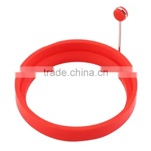 New Creative Round Shape Silicone Omelette Shaper Egg Fried Frying Pancake Cooking Mould Breakfast Essential thumbnail-4