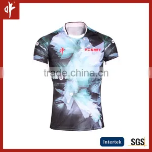 Football Club Tops,Sublimation Rugby Jerseys,Summer Casual Shirt thumbnail-1