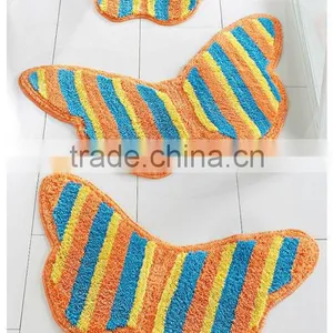BUTTERFLY SHAPE BATHMAT SHANGHAI BATHMAT SETS BATHMAT (EV-B010-BM) thumbnail-1