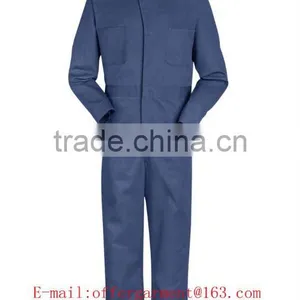 Snap-Front Cotton Fire Retardant&Anti-Acid Safety Coverall.JumpsuitsSL0320 thumbnail-1