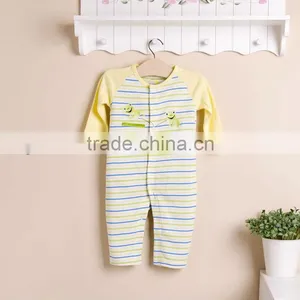Mom and Bab 2013 Autumn Baby Romper 100% Cotton Sleepwear Jumpsuit thumbnail-1
