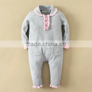 2014 Autumn Boys Romper, Organic Baby Romper, Baby Boy Romper for Autumn and Spring Dressing thumbnail-1