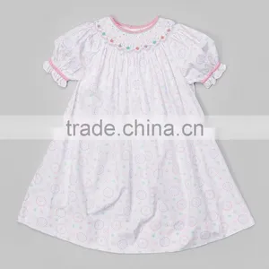 2017 New Arrival Hot Sale Fashion Style 100% Cotton Printing Customized Girls Hand Made Baby Body Suit thumbnail-2