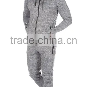 100% Cotton Zipper Tracktsuit Fitted Tracksuit Slim Fit Sweatpants thumbnail-4
