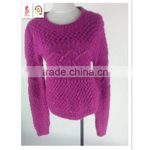 Wool Design Sweater For Girl&Knitted Sweater thumbnail-2