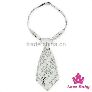 Hot Sale Neckcloth Multicolor Elastic Tie Baby& Kids Bow Ties Cheap Boy Necktie thumbnail-1