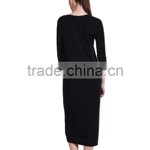 Women Seamless Lace Long Sleeve Dresses Skirt Yiwu Manufacture thumbnail-2