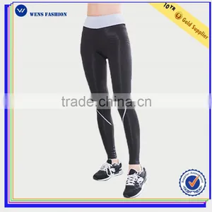 Hot Sale Yoga Fitness Activewear Blank Breathable Leggings For Girls thumbnail-1