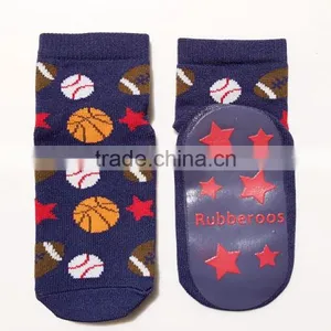 Cartoon Tube Baby Floor Shoes Newborn Anti Slip Kids Rubber Soles Baby Socks thumbnail-5