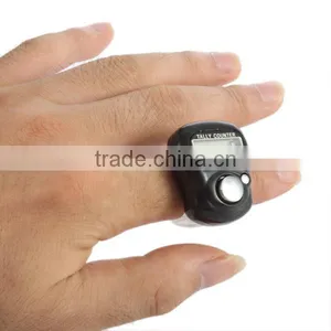 Black Brand 5 Digit Digital Hand Held Tally Counter Brand LCD Electronic Screen Display Finger Counter thumbnail-2
