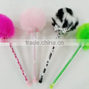Poom Poom Ball Ballpoint Pen Hot Selling Ballpoint Pen thumbnail-2