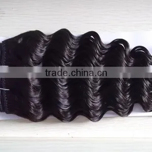 Silky Straight Brazilian Human Hair Weave Black Rose Body Wave Remy Hair Extension thumbnail-1