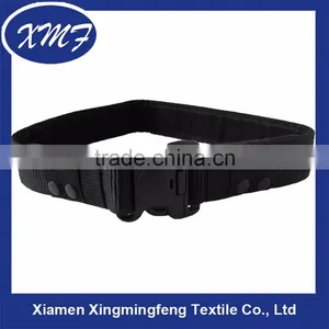 OEM Ajustable Military Police Tactical Belt Cotton Fabric Braided Belts thumbnail-1