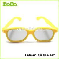 Thicken Lenses Plastic Polarized 3D Glasses for Promotion thumbnail-2