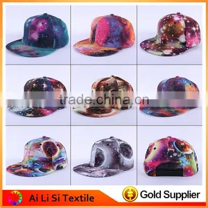 Top Quality 3D Printed Galaxy Cap Hats Hip Hop Galaxy Snapback Caps Snapback Hats thumbnail-2