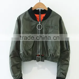 Lovelybabies Hot Selling Wholesale Bomber Jacket Woman Bomber Jacket thumbnail-2