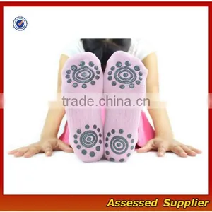 FXS146/ Custom Anti Slip Grip Yoga Socks Women Pilates Yoga Sock thumbnail-2