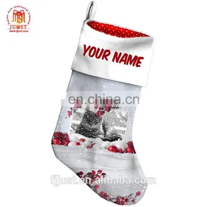 Cute Christmas Delicate Polyester Traditional Christmas Stockings thumbnail-1