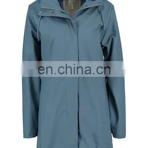 100% Polyester Lightweight Waterproof Hooded Jacket thumbnail-6