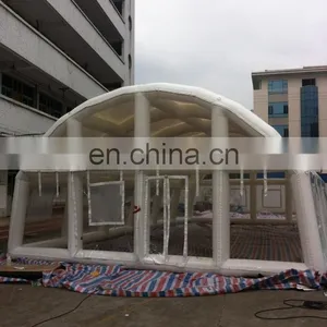 2016 Pretty High Quality Transparent Inflatable Dome Tent /transparent Swimming Inflatable Tent thumbnail-2