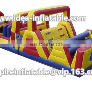 Backyard Obstacle Challenge Inflatable Obstacle Course for Sale ID-OB038 thumbnail-1