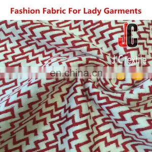 B2788JC Polyester Spandex Knit Wholesale Jacquard Fabric Price per Meter thumbnail-4
