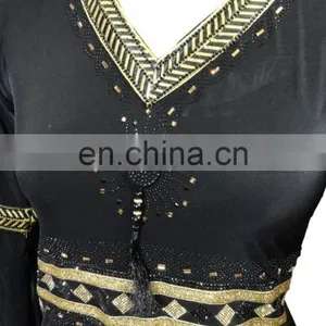 Designer Pakistani Burkha / High Quality Abaya 2017 / Latest Multi-Colour Embroidery Stone Work Burqa (dubai Abaya 2017) thumbnail-2