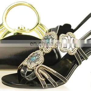 Wholesale Black Apparel Party Shoes thumbnail-1