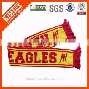 Promotional Poland Custom Woven Knitted Football Scarf thumbnail-3