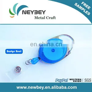 Cheap Yoyo Plastic Badge Pull Reel With Translucent Color thumbnail-1