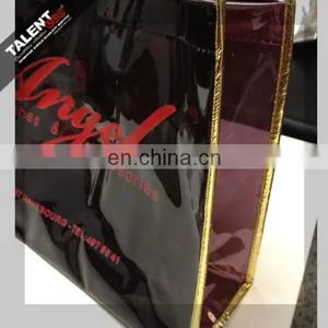 Custom Clothing Brand Printing PVC Plastic Shopping Bag thumbnail-5