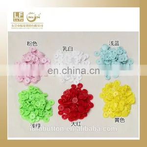 Various 16L 10MM Plastic Snap Button Studs for Baby Clothes thumbnail-1