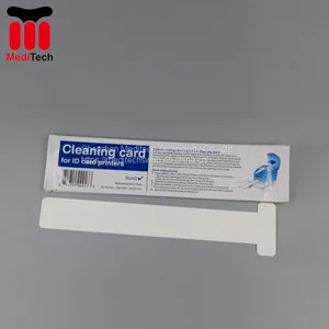 Factory Supply Best Quality Printer Supplies 191mm Long Magicard Cleaning Cards/kit M9006-409/R (includes 25 Pieces Card thumbnail-1