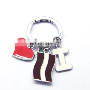 Professional Production Superior Quality Aries Keychain Rhinestone Wristlet Tassel House Animal Shaped Keyrings thumbnail-6