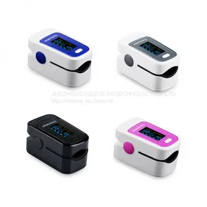 Four Colors Heart Rate Finger Pulse Oximeter SpO2 Ce Blood Oxygen Sleeping Monitor thumbnail-1