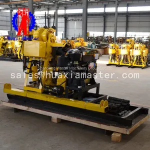In Stock HZ-200YY Hydraulic Core Drilling Rig 200 Meters Exploration Drilling Rig for Sale thumbnail-3