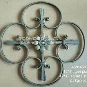 Wrought Iron Ornaments/ Wrought Iron Elements/ Wrought Iron Component thumbnail-5
