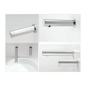 Stainless Steel Touch-free Shower Wall Mounted Liquid Soap Dispenser thumbnail-2