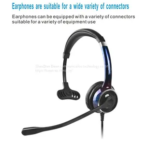 China Beien FC21 QD Telephone Call Center Headset Noise Reproduction Headset Online Learning thumbnail-5