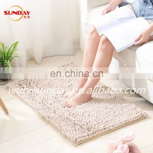 100% Polyester Microfiber Chenille Bath Mat thumbnail-4