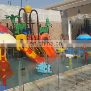 Factory Price JMQ-G128A Swimming Pool Structure Plastic Slide for Kids thumbnail-5