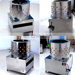 TM-65 One Touch Operation Chicken Slaughterhouse Machinery Chicken Hair Removal Machine Turkey Plucker Machine Feather thumbnail-6