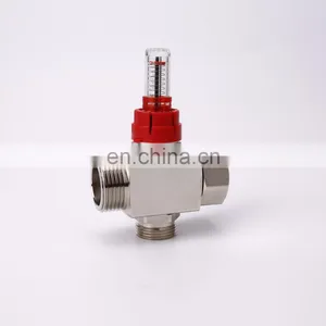 Brass Water Distribution Floor Heating Manifold For Radiant Heating System thumbnail-3