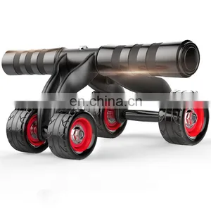 Fitness Equipment 4 Wheels Abdominal Muscle Training AB Wheel thumbnail-1